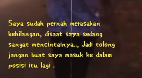 Video Story Whatsapp Baper Rasanya Kehilangan